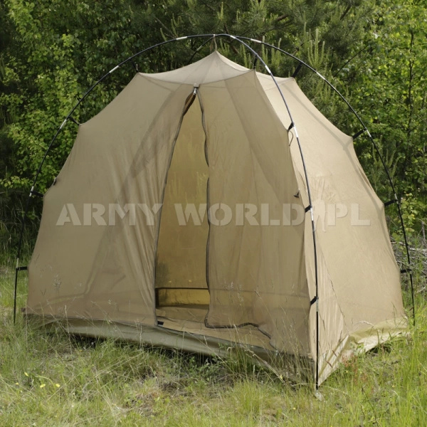 Moskitiera Wojskowa Holenderska Ze Stelażem KPU Coyote Oryginał Demobil BDB