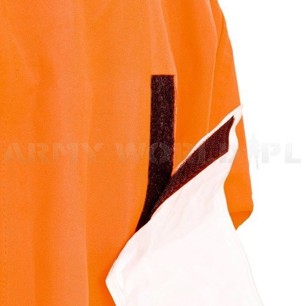 Military Training Protective Suit Outdoor CBRN British Police Waterproof Orange Original Used