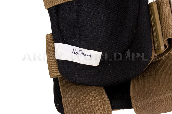 Dutch Army Elbow Protective Pads Seyntex N.V. Coyote Original Used