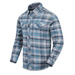 Koszula Taktyczna Defender Mk2 Pilgrim Długi Rękaw Helikon-Tex Blue Plaid (KO-DPG-SR-P6501)