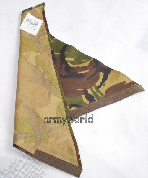 Military Dutch Triangular Wrapper DPM Woodland Original Surplus Used