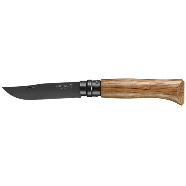 Nóż Składany Inox N°8 Opinel Czarny (002172)