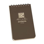 All-Weather Notebook Rite in the Rain 3 x 5" Flat Dark Earth New