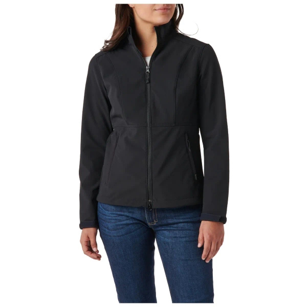 Kurtka Damska Leone Softshell 5.11 Czarna (38084)