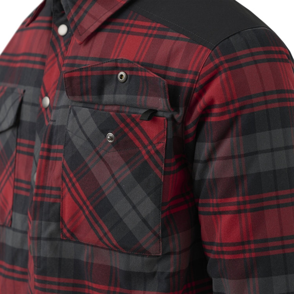 Koszula Ocieplana Winter Warden Helikon-Tex Slate Crimson Plaid (KO-WWS-PB-PJ)