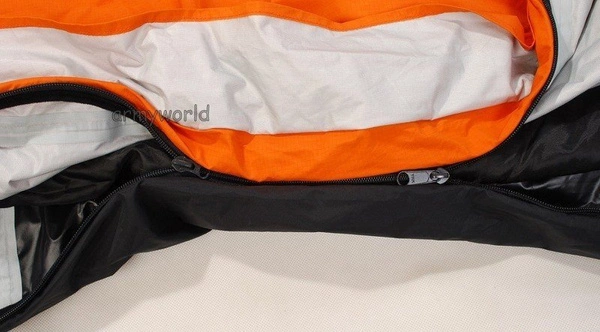 Pokrowiec Na Śpiwór CARINTHIA EXPEDITION COVER Gore-Tex Oryginał Pomarańczowo /Czarny Nowy