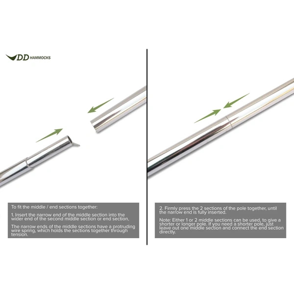 Maszt Do Tarpów Tarp Pole DD Hammocks 1.8m 2 Szt.