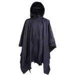 Dutch Military Coat Poncho Dark Blue Original Demobil