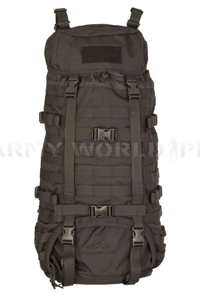 Military Backpack Wisport Raccoon 45 Litres Black (R45BLA)