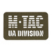 Naszywka UA Division Cięta Laser Cut M-Tac Ranger Green (51145023)