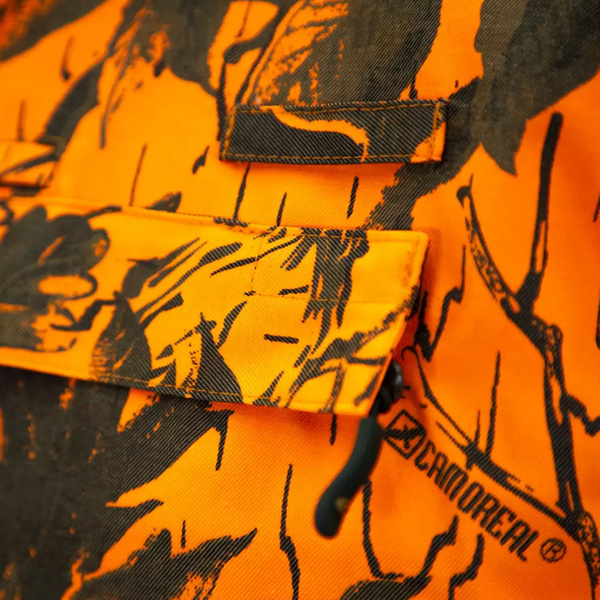 Ultra Loden Reversible Vest G-LOFT® Carinthia Olive / Orange Blaze Camo 