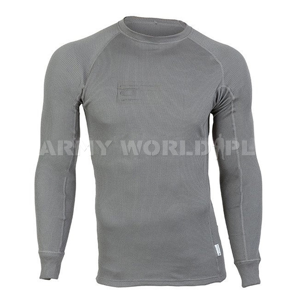 Thermoactive Dutch Military Undershirt Thermowave Grey Original Used