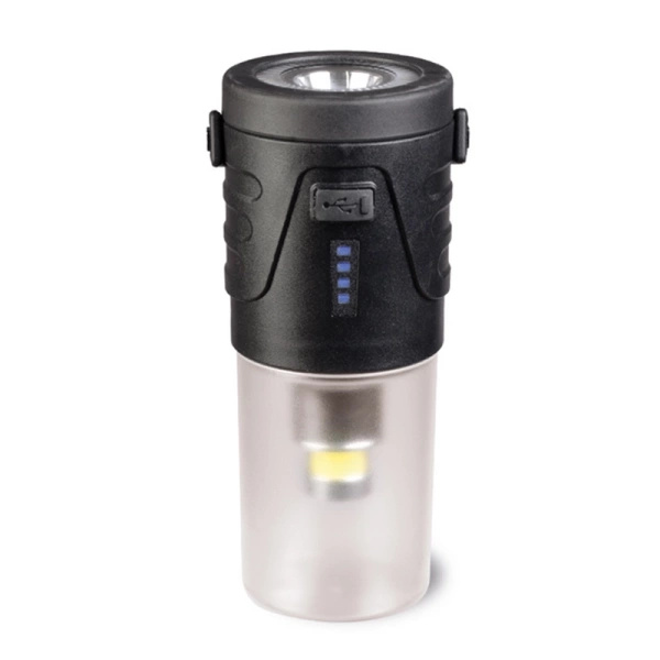 Latarka Recharge 410 lm Mil-Tec Czarna (15196500)