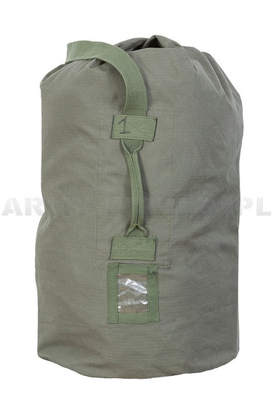 Dutch Military Navy Bag Ripstop Olive Original Used II Quality
