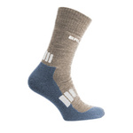 Women's Socks Trekking Light Brubeck Brown / Grey