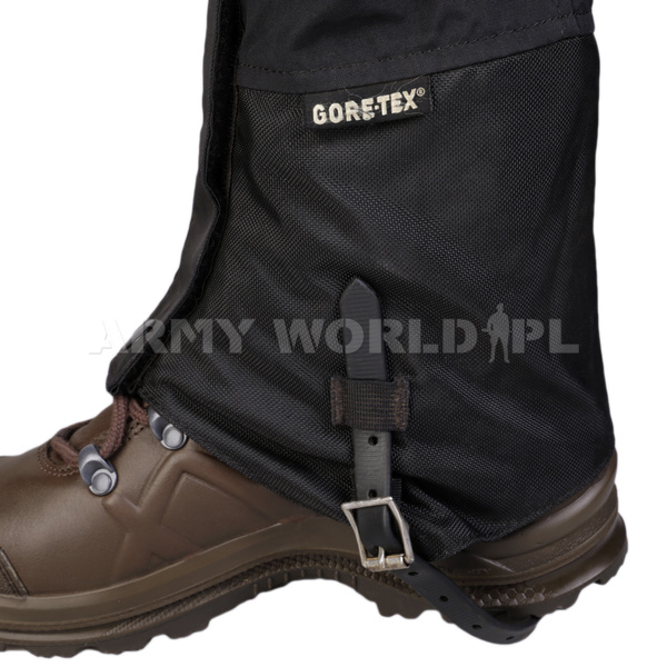 Stuptuty Black Diamond GORE-TEX Czarne Oryginał Demobil BDB