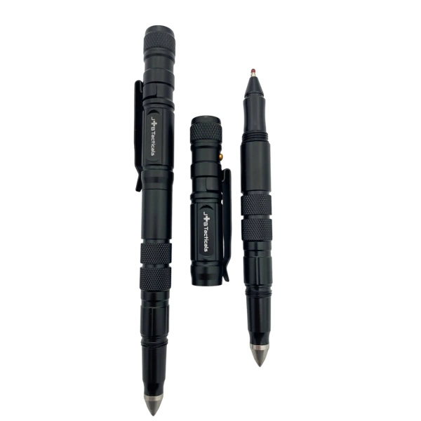 Kubotan 8w1 Długopis Taktyczny JB Tacticals Czarny