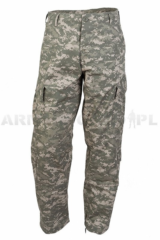 Cargo Pants Acu Army Combat Uniform Mil Tec Camouflage Ucp Ripstop New