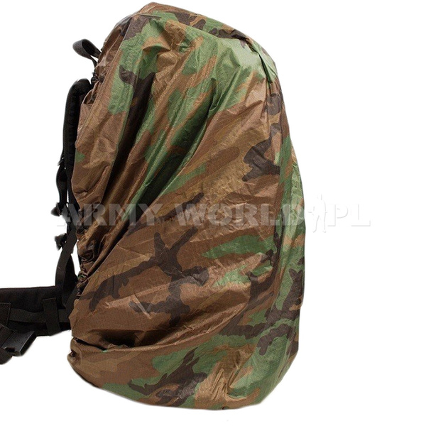 Military Dutch Backpack Cover WOODLAND Original Looks Like New