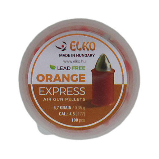 Airgun Pellets Steel-Teflon Orange Express Elko 4,5 mm 100 pcs.