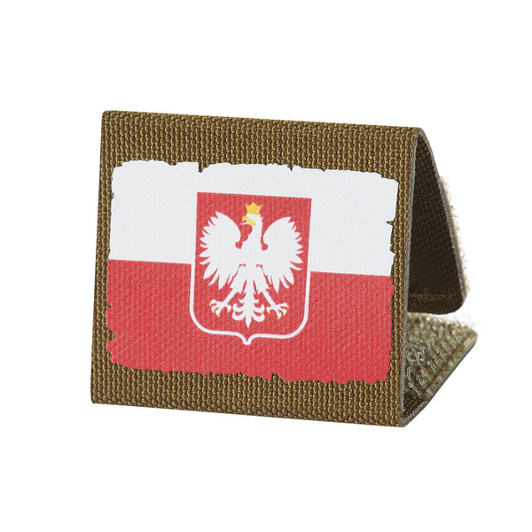 Naszywka MOLLE Patch Flaga Polska M-Tac Coyote (51281205)