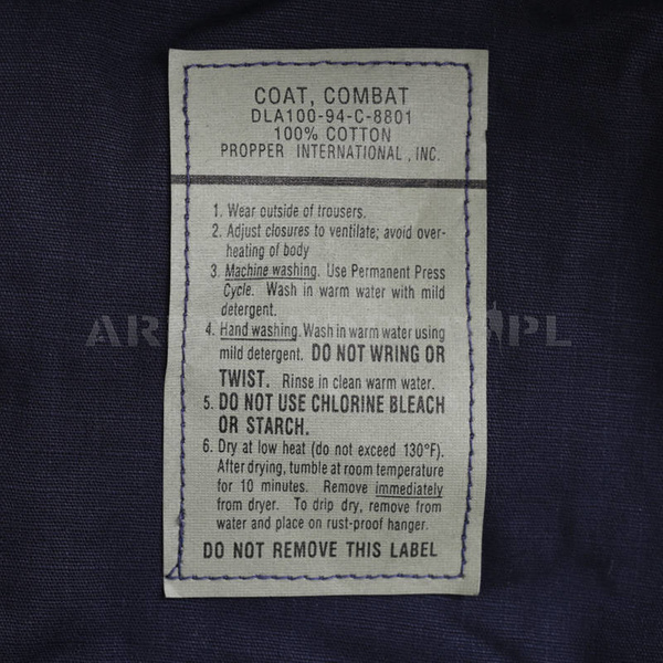 Bluza Wojskowa Combat Propper Granatowa Oryginał Demobil BDB