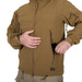 Jacket Helikon-Tex Cougar® QSA™ + HID™ Softshell Windblocker Coyote (KU-CGR-SM-11)