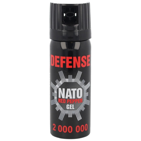 Gaz Pieprzowy Sharg NATO Defence 2 mln Fog 50 ml Czarny (40050-C)