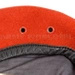 Military Beret Bundeswehr Coral-coloured Original Demobil 