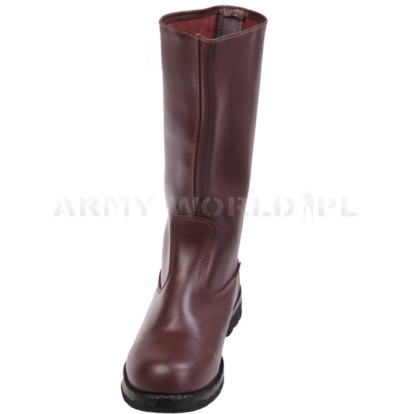 Jackboots 'Rumcajsy' Leather Brown New