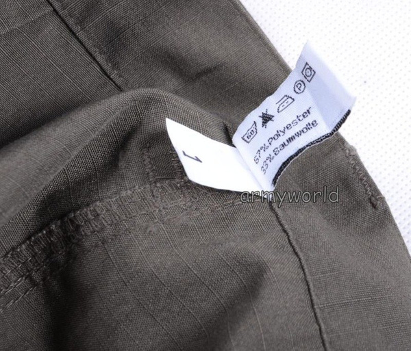 Military Austrian Trousers Ripstop Oliv Original Demobil