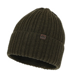 Czapka Zimowa Wełniana Merino Huno Agbo Khaki