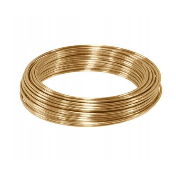 Drut Mosiężny 2mm 6m Nowy