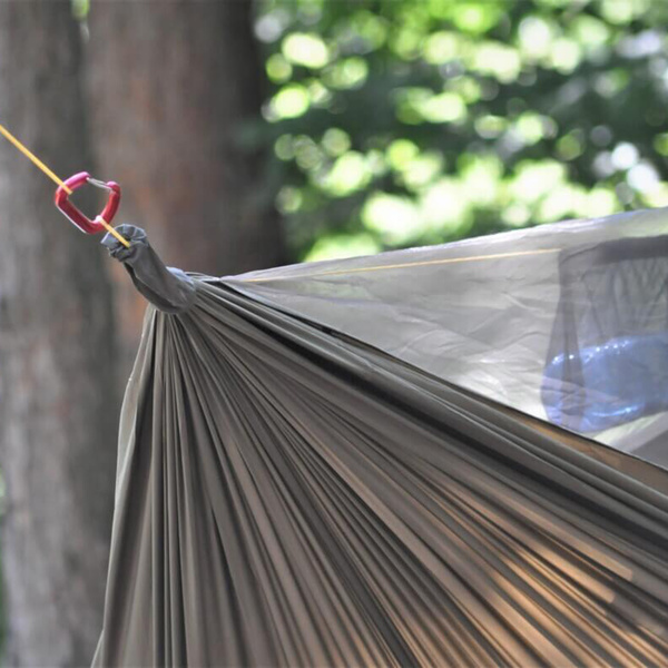 Hamak OUTDOOR I + Zawieszenie Whoopie Sling FlyHamak Dark Olive 