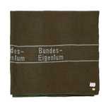 Military Woollen Blanket Bundeswehr Olive / Grey Original New