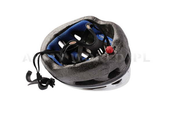 Bicycle Helmet SNELL 2 Silver Original Used
