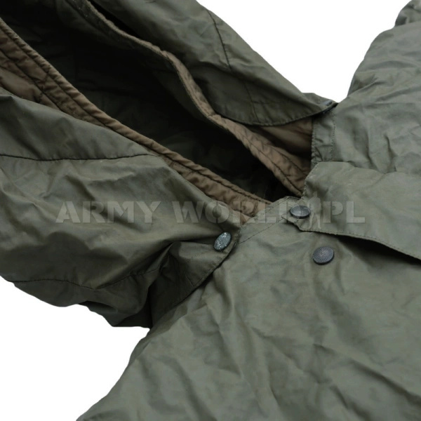 Śpiwór BW Z Rękawami + Pokrowiec Podgumowany MFH Olive Powystawowy