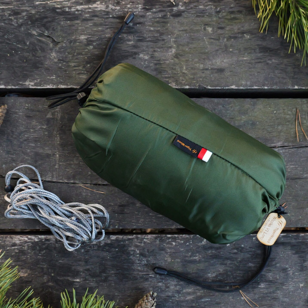 Hamak Lekki Turystyczny Ważka V1 Long + Moskitiera TigerWood Green