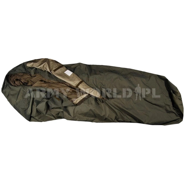 Pokrowiec Na Śpiwór / Bivi Cover Gore-Tex Wojskowy Holenderski Olive Oryginał Demobil BDB