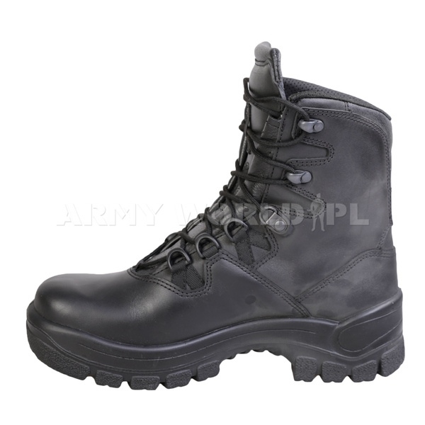 Buty Wojskowe Brytyjskie Patrol Boots Solution B Haix Czarne Nowe II Gatunek 