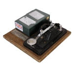 Klucz Telegraficzny Brytyjski Morse Equipment Model BZ1000 Oryginał Demobil BDB