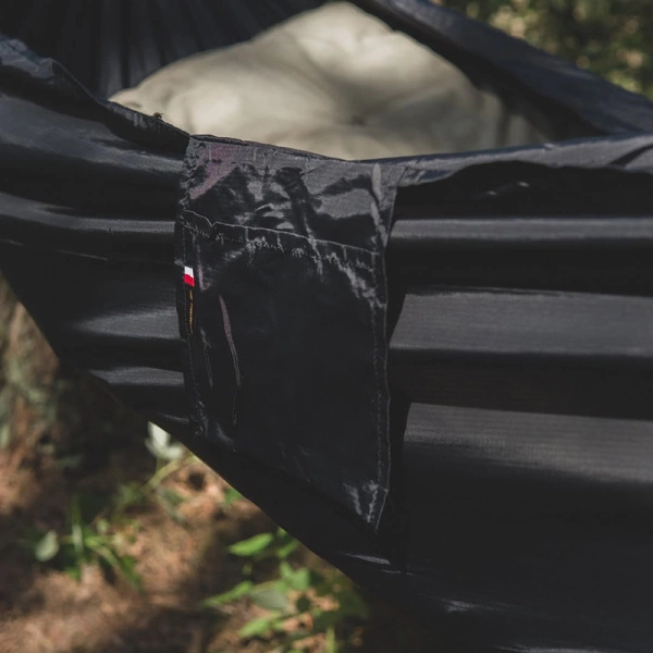 Hamak Lekki Turystyczny Ważka V2 TigerWood Czarny