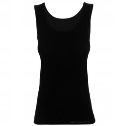 Women's Top Comfort Cotton Brubeck Black