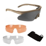 Okulary Ochronne Raptor PRO SwissEye Coyote