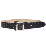 Officer Leather Belt M&M Leder Black