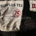 Spodnie Bojówki Męskie Vintage Surplus Tex Nyco Oryginał Nowe
