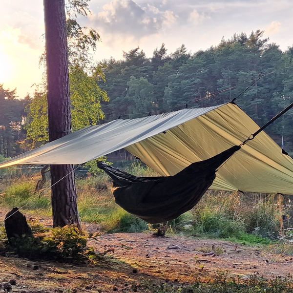 Tarp Easy 3 x 3 m Bushmen Olive (BU EATARP3x3)