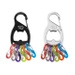 Key Carabiner with Opener S-Biner KeyRack Plus Nite Ize Silver (KRB2-11-R6)