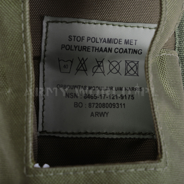 Dutch Bag / Pouch For Radio MOLLE Harris Olive Original Used II Quality