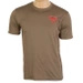T-shirt Termoaktywny Coolmax Z Nszywką 21 Signal Regiment Brązowy Oryginał Demobil DB